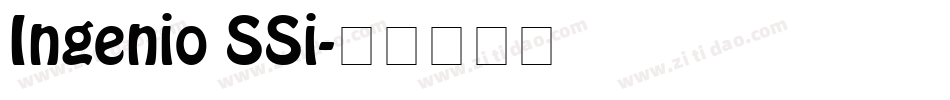 Ingenio SSi字体转换